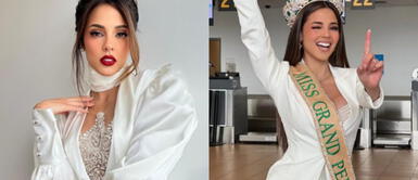 Luciana Fuster Luciana Fuster se luce como PRINCESA INCA con vestido andino en su entrada triunfal a Vietnam