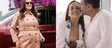 Marina Mora con look Marina Mora celebra su cumpleaños 44 junto a su hija Sofía con un impoluto look total white