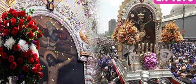 Este sábado 7 de octubre de 2023 inicia la procesión de El señor de los milagros Señor de los milagros, procesión 2023: primer recorrido, hora y ruta para ver al Cristo