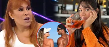 Jazmín Pinedo lanza misil a Magaly Medina Jazmín Pinedo fulmina Magaly Medina por criticar lujoso depa de Alejandra Baigorria y Said Palao