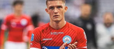 Oliver Soone podría ser la sorpresa en las Eliminatorias con Perú. Oliver Sonne llega a Perú hoy: el jugador de 22 años es el convocado más esperado de la selección