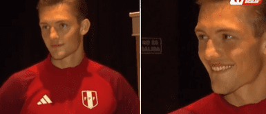 Oliver Sonne y su emotiva llegada a Lima. ¡Emoción en Lima! Oliver Sonne se une a la Selección Peruana para brillar juntos