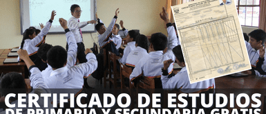 Descubre cómo solicitar certificado de estudios de primaria y secundaria GRATIS. ¿Cómo sacar el certificado de estudios de primaria y secundaria GRATIS?