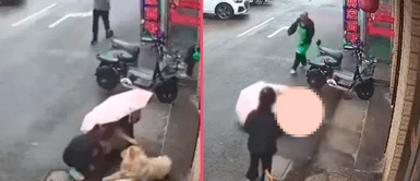 ¿Percibió las malas vibras? Mujer acaricia a perrito en la calle y le muerde la cara ¿Percibió las malas vibras? Mujer acaricia a perrito en la calle y le muerde la cara