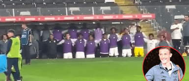 Oliver Sonne canta himno nacional en el Perú vs Chile. Oliver Sonne canta himno nacional en el Perú vs Chile.