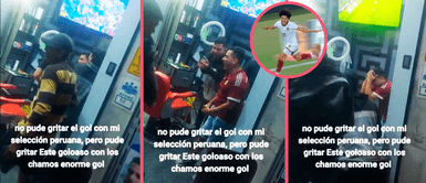 Peruano se 'coló' a celebración de venezolanos tras derrota de la Selección ante Chile: "Golazo de Bello" Peruano se 'coló' a celebración de venezolanos tras derrota de la Selección ante Chile: "Golazo de Bello"