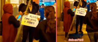 Joven se alquila como novio y peruanas hacen cola para contratarlo Joven se alquila como novio y peruanas hacen cola para contratarlo: "Apoyando el emprendimiento"