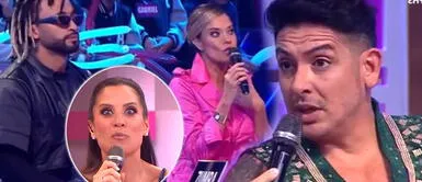 Sandro Monzante encara a Zumba en vivo Sandro Monzante se enfrenta en vivo contra Zumba y María Pía interviene