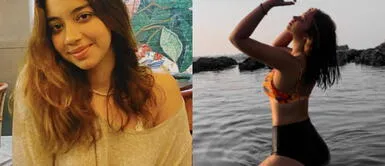 gamille ode enterizo rayas Gamille Ode da cátedra de estilo en evento beauty con un sublime enterizo a rayas