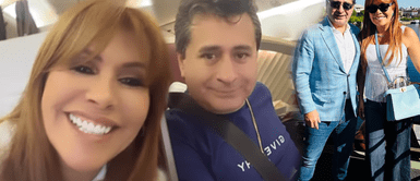 Magaly Medina y Alfredo Zambrano viajan fuera del Perú por segunda vez en menos de un mes Magaly Medina y su esposo viajan fuera del Perú y encienden alarmas ¿Se irán del país?