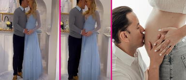 Brunella Horna protagonizó junto a Richard Acuña un Baby Shower de ensueño ¿Le pusieron Brunellito? Brunella Horna y Richard Acuña revelaron el imponente nombre de su bebé