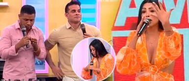 Pamela Franco y Christian Domínguez Pamela Franco tiró el anillo de compromiso que le dio Christian Domínguez ¿Se molestó?