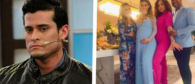 Brunella Horna celebra su baby shower sin la presencia de Christian Domínguez. ¿Problemas a la vista? Christian Domínguez brilla por su ausencia en el baby shower de Brunella Horna