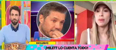 Milett Figueroa habla sobre su viaje a Uruguay Milett Figueroa responde a "Amor y Fuego" si estuvo o no luna de miel con Marcelo Tinelli