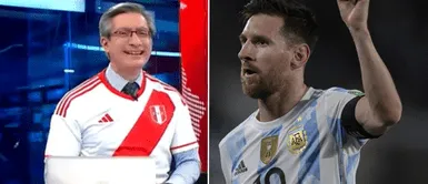 Federico Salazar sobre la llegada de Messi. Federico Salazar aplaude a Messi, el ídolo, en su última actuación en Perú