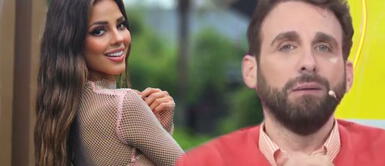 Luciana Fuster y Rodrigo González Rodrigo González halaga a Luciana Fuster en el Miss Grand. ¿Cambió de opinión?