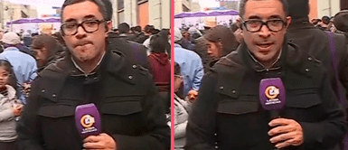 Periodista rompe en llanto EN VIVO en procesión del Señor de los Milagros: Su madre está enferma Adolfo Bolívar rompe en llanto EN VIVO en procesión del Señor de los Milagros por salud de su madre