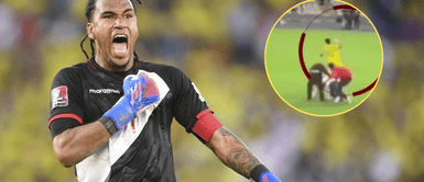 Pedro Gallese responde a hinchas que lo critican en redes sociales. Pedro Gallese explica por qué tiró el celular del hincha: "No fueron a alentar"