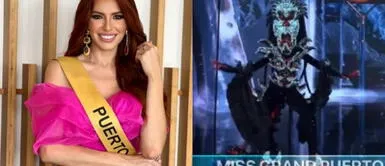 miss puerto rico Miss Puerto Rico y el insólito traje típico inspirado en la leyenda del Chupacabras