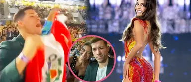 ¡Enamorado! Patricio Parodi se desbordó de alegría mientras veía a Luciana Fuster en preliminar Patricio Parodi grita eufórico por Luciana Fuster en preliminar del Miss Grand Internacional