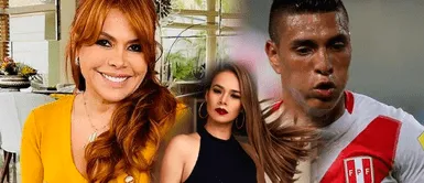 Jossmery Toledo, Paolo Hurtado y Magaly Medina Magaly Medina se venga de Jossmery Toledo por chotearla y anuncia entrevista a Paolo Hurtado