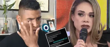 Jossmery Toledo decidió exponer los mensajes que recibía por parte de Paolo Hurtado. Jossmery Toledo expone incendiarios 'chats' contra Paolo Hurtado | FOTOS