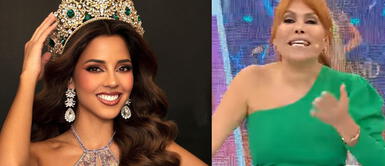 Magaly Medina vs Luciana Fuster Magaly Medina no suelta a Luciana Fuster tras ganar Miss Grand International 2023