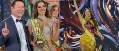 Luciana Fuster vestido rosa lentejuelas Luciana Fuster causa furor en su primer día de reinado con mini vestido de lentejuelas fucsia