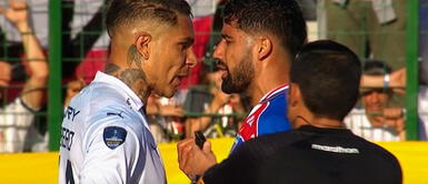 Paolo Guerrero casi se pelea en la final de la Copa Sudamericana 2023 Paolo Guerrero casi se pelea en la final de la Copa Sudamericana 2023