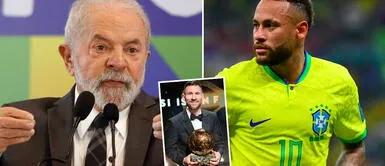 Lula da Silva criticó a Neymar y a la última generación de futbolistas de Brasil Lula da Silva y su indirecta a Neymar: "¿Por qué en Brasil no aparece un ídolo como Lionel Messi?"