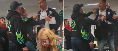 Leao Butrón fue objeto de burla y pierde la paciencia con un hincha de otro club peruano Leao Butrón perdió la paciencia y casi se va a los golpes en el aeropuerto