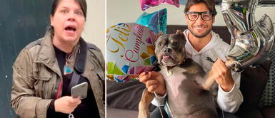 Mujer descarta agresión a Andrés Wiese y su perra Menta "No le pegué, solo lo empujé": Mujer descarta agresión contra Andrés Wiese y su perrita 'Menta'