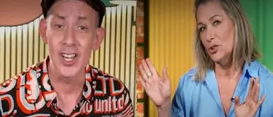 Mónica Zevallos y Christian Ysla son dos de los más populares participantes de El gran chef famosos ¿Cuántos años se llevan? Christian Ysla llama 'mamá' a Mónica Zevallos y ella no lo acepta