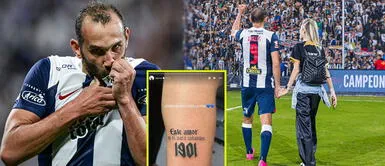 No consiguió el "Tri", pero Hernán Barcos se siente más aliancista. El emotivo gesto de Hernán Barcos hacia Alianza Lima: Un tatuaje que refleja su conexión con el equipo
