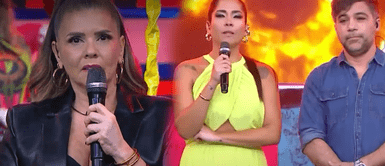 Johanna San Miguel le reclama a Katia Palma su conducción en EEG Johanna San Miguel le canta sus verdades a Katia Palma: “No hiciste bien tu chamba”