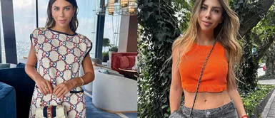 Alondra Garcia con bikini Alondra García Miró se luce junto a su novio en un sofisticado bikini esmeralda