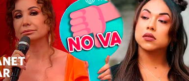 Dayanita pone en su sitio a Janet por criticar contenido en página de adultos Dayanita pone en su sitio a Janet por criticar contenido en página de adultos