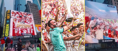 Universitario logró su estrella número 27 tras triunfo ante Alianza Lima. Universitario ilumina Times Square: "Somos CAMPEONES y el mundo debe saberlo"