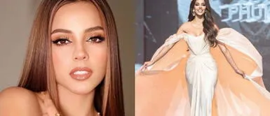 Luciana FUster look total pink Luciana Fuster causa sensación en la pasarela luciéndose como una BARBIE REAL en look total pink