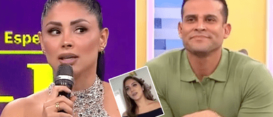 Pamela Franco reacciona tras acercamiento de Christian Domínguez y Chabelita en América Hoy Pamela Franco reacciona tras acercamiento de Christian Domínguez y Chabelita en América Hoy