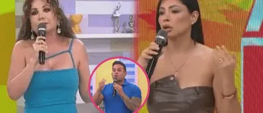 Pamela Franco enfrenta a Janet Barboza Pamela Franco le pone un alto a Janet Barboza EN VIVO y aclara: "Yo nunca intervengo en el trabajo de Christian"