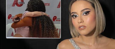 Amy Gutiérrez recibe efusivo abrazo de Paula Arias tras confesar que sufre de depresión Amy Gutiérrez recibe efusivo abrazo de Paula Arias tras revelar que sufre de depresión