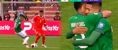 Ramiro Vaca anota el segundo gol del Perú vs. Bolivia Ramiro Vaca anota el segundo gol del Perú vs. Bolivia
