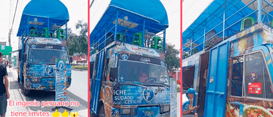 Peruano acondiciona combi y la convierte en deslumbrante cevichería de dos pisos Peruano acondiciona combi y la convierte en deslumbrante cevichería de dos pisos: "La NASA lo busca"