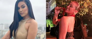 Daniela Dancourt vestido de lentejuelas Daniela Darcourt luce apabullante en los Latin Grammy con magnético vestido de lentejuelas negras