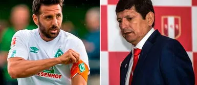 Claudio Pizarro tiene en mente aportar su grano de arena en el fútbol peruano ¿Claudio Pizarro va a ‘serruchar’ a Agustín Lozano?: "Quiero tomar las decisiones con gente de bien"