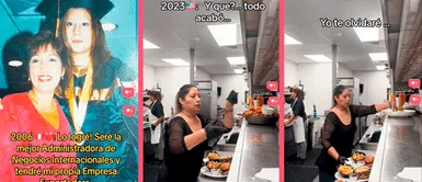 Peruana acabó su carrera en Negocios Internacionales, decidió emigrar y ahora trabaja de mesera en EE. UU. Peruana acabó su carrera en Negocios Internacionales, decidió emigrar y ahora trabaja de mesera en EE. UU.