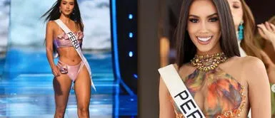 Camila Escribens traje de baño Miss Universo: Camila Escribens ingresa al top 10 tras lucir magnética con vibrante traje de baño