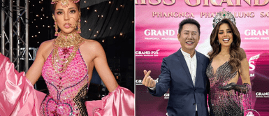 Luciana Fuster expone su superioridad tras brindar discurso en tailandés e inglés. Luciana Fuster expone su superioridad tras brindar discurso en tailandés