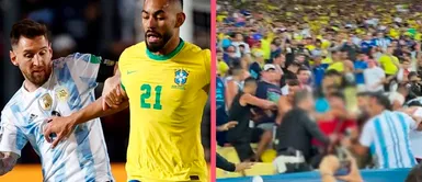 Brasil vs. Argentina: suspenden el clásico sudamericano tras terrible pelea en Maracaná Brasil vs. Argentina: ¿Suspenden el clásico sudamericano tras terrible pelea en Maracaná?